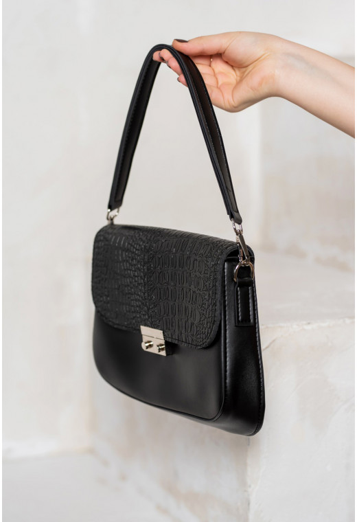 Черная сумка женская — 990750. Maritel. Изображенние 1 Черная сумка женская — 990750. Maritel. Изображенние 1