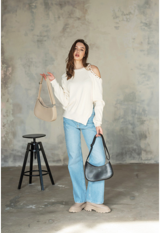 Бежева сумка — 390921. Maritel. Зображення 3 Бежева сумка — 390921. Maritel. Зображення 3