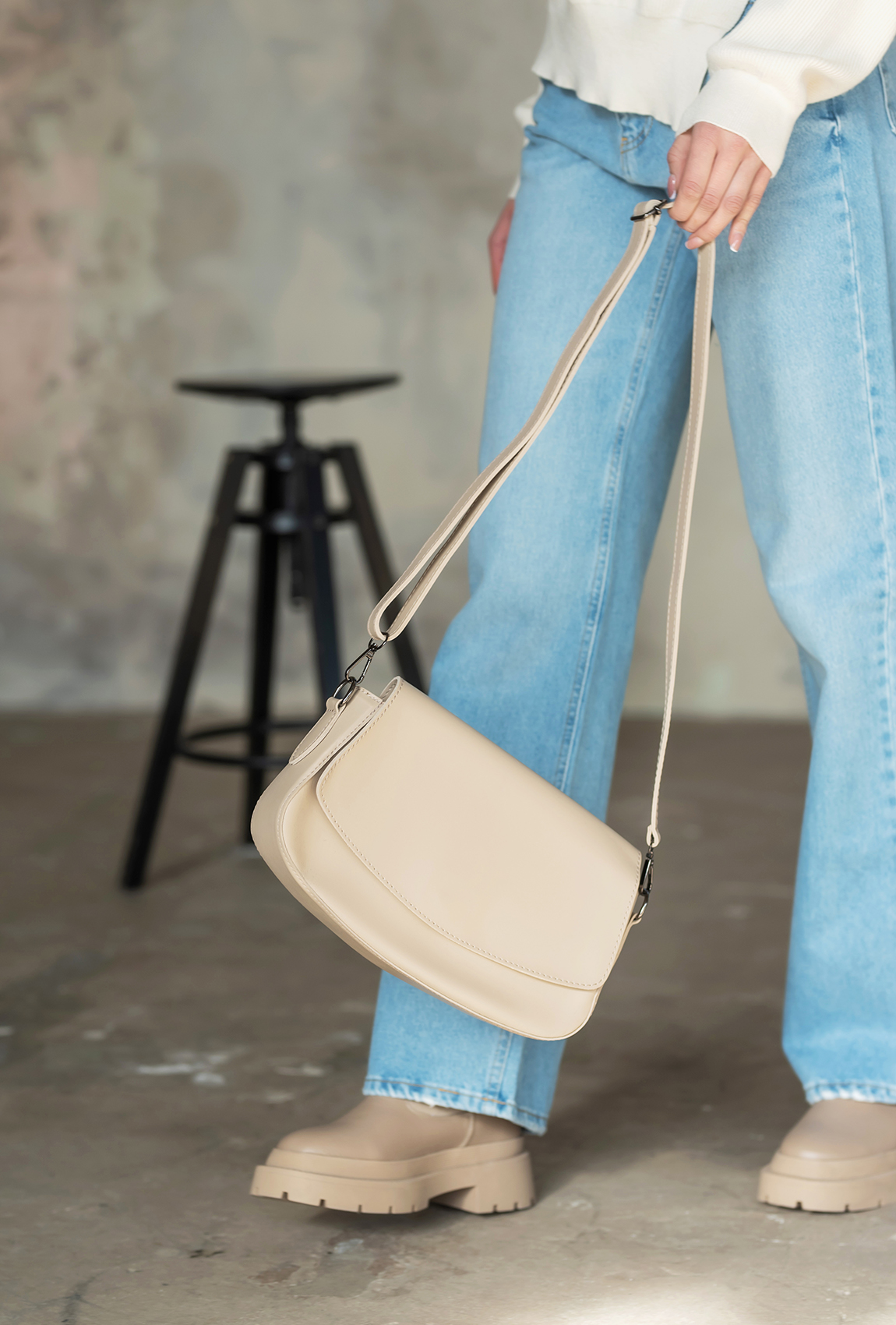 Бежева сумка — 307535. Maritel. Зображення 2 Бежева сумка — 307535. Maritel. Зображення 2