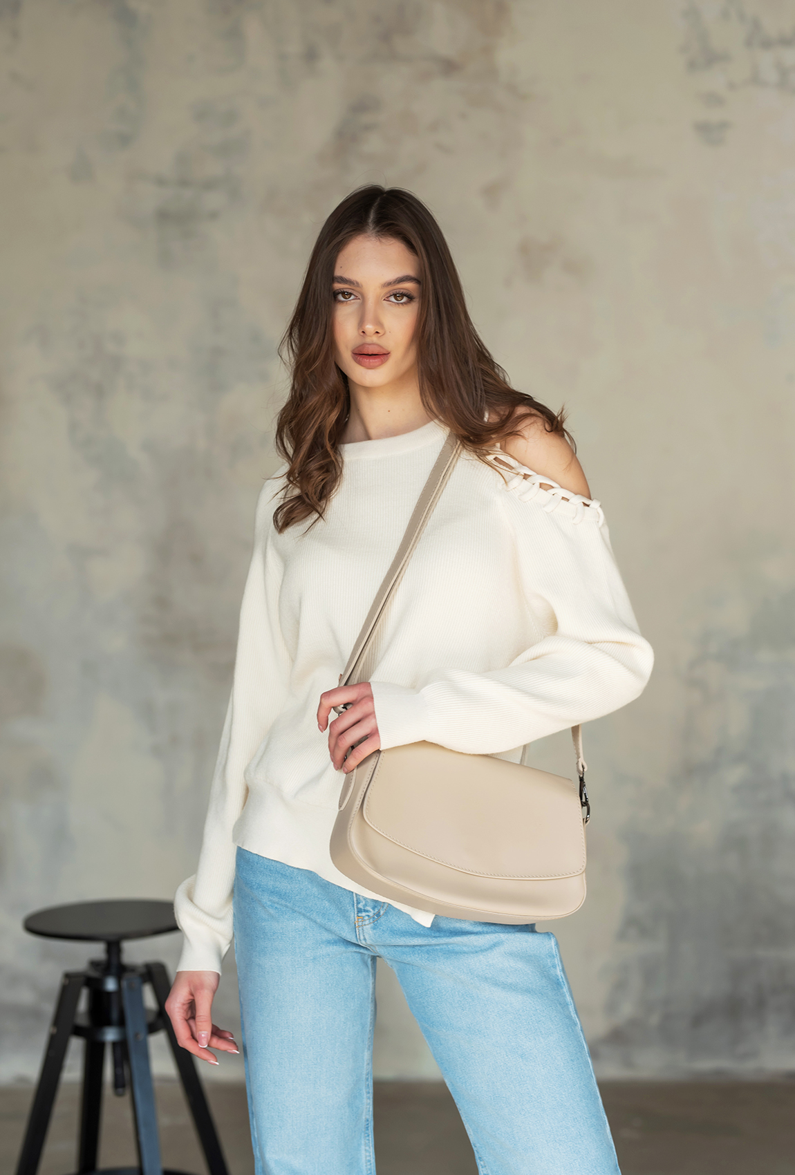 Бежева сумка — 307535. Maritel Бежева сумка — 307535. Maritel