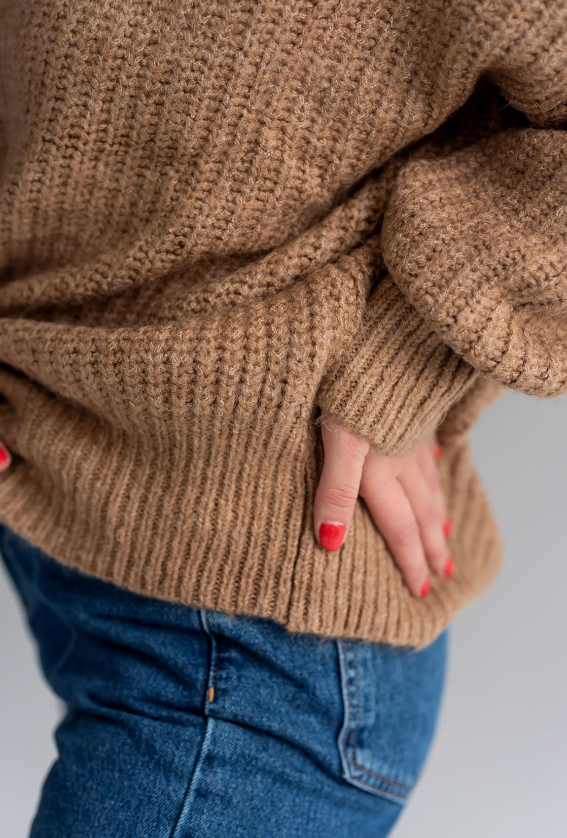 Коричневий светр ангора — 485206. Maritel. Зображення 2 Коричневий светр ангора — 485206. Maritel. Зображення 2