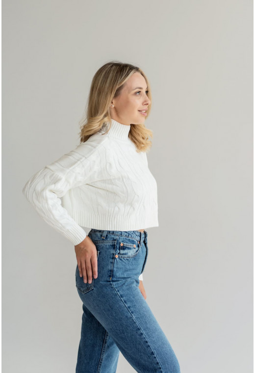 Молочний короткий сверт коса — 903923. Maritel. Зображення 1 Молочний короткий сверт коса — 903923. Maritel. Зображення 1