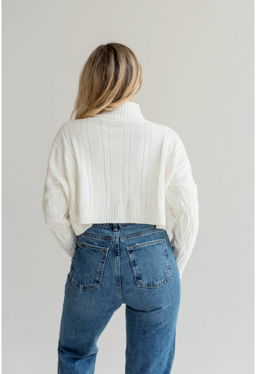 Молочний короткий сверт коса — 903923. Maritel. Зображення 2 Молочний короткий сверт коса — 903923. Maritel. Зображення 2