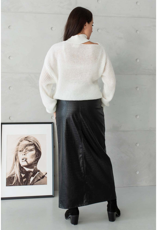 Свитер искушение молоко — 109981. Maritel. Изображенние 2 Свитер искушение молоко — 109981. Maritel. Изображенние 2