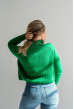 Зелений короткий светр на блискавці — 530651. Maritel. Зображення 2 Зелений короткий светр на блискавці — 530651. Maritel. Зображення 2