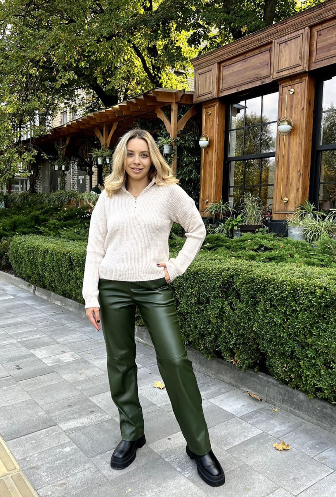 Бежевий зимовий светр на блискавці — 422852. Maritel Бежевий зимовий светр на блискавці — 422852. Maritel