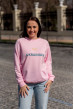 Розовый свитшот двунитка с принтом — 751596. Maritel Розовый свитшот двунитка с принтом — 751596. Maritel