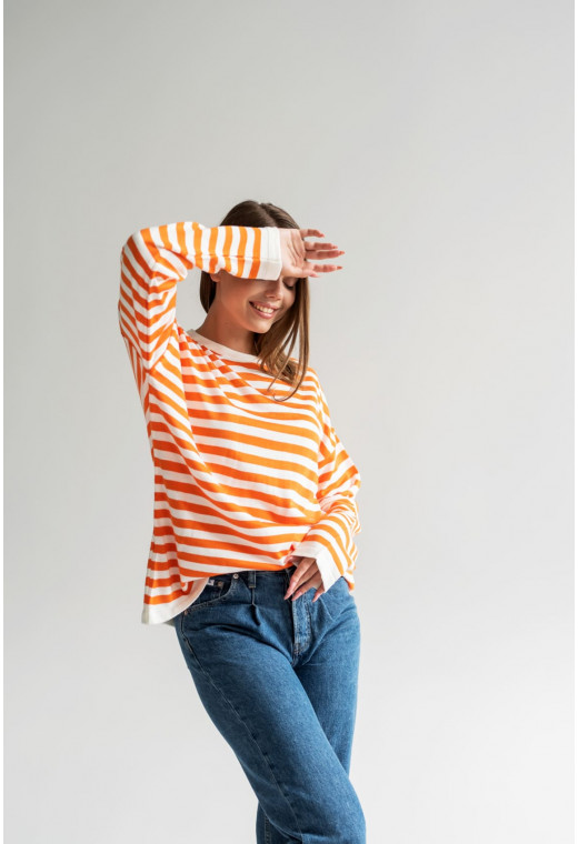 Помаранчева кофта тільник — 731344. Maritel. Зображення 1 Помаранчева кофта тільник — 731344. Maritel. Зображення 1