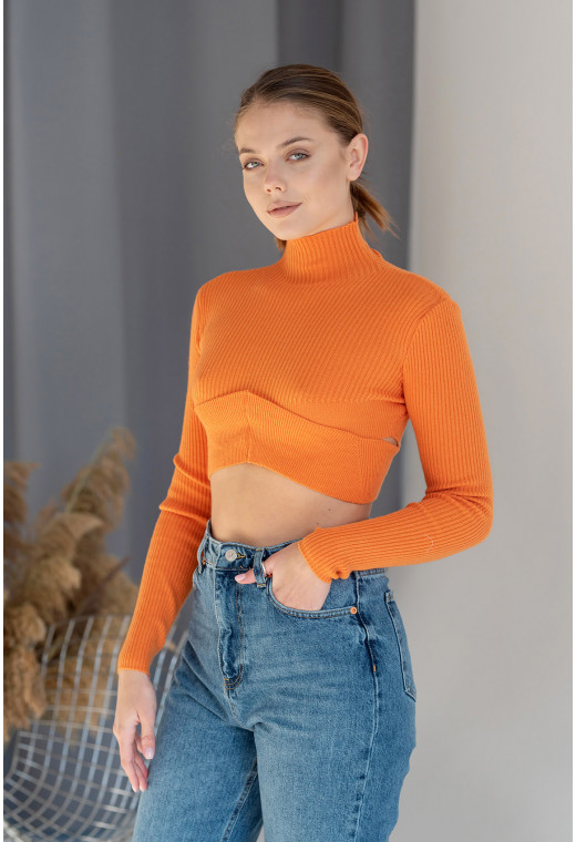 Оранжевый топ-гольф — 928063. Maritel. Изображенние 2 Оранжевый топ-гольф — 928063. Maritel. Изображенние 2