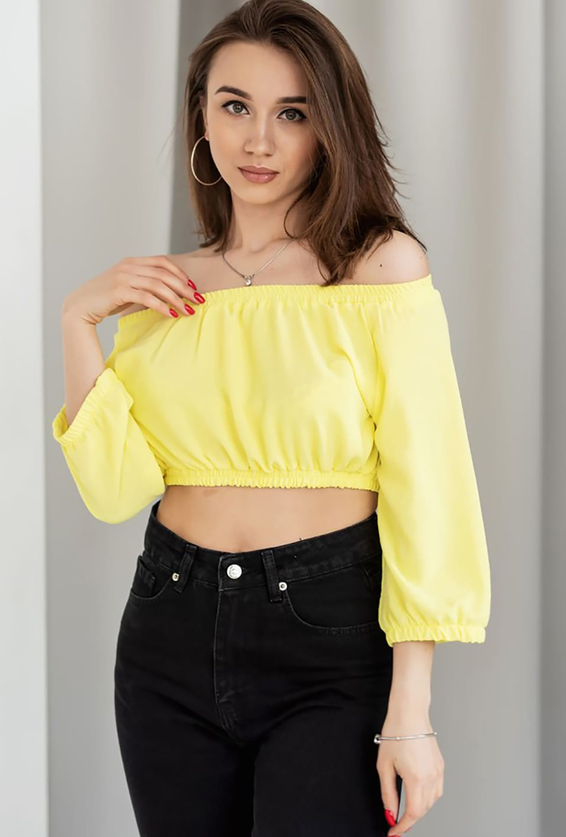 Жовтий топ жатка  —  269352. Maritel Жовтий топ жатка  —  269352. Maritel