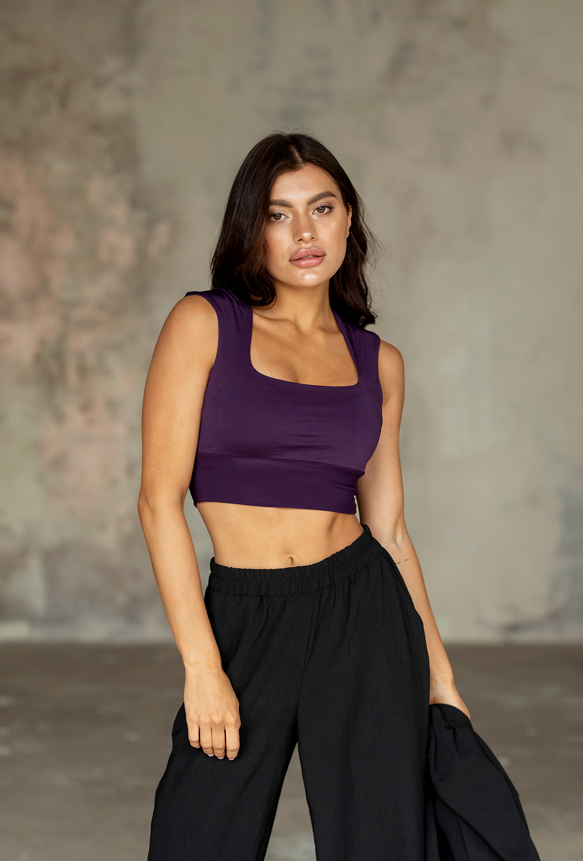 Фіолетовий топ масло —  149587. Maritel. Зображення 4