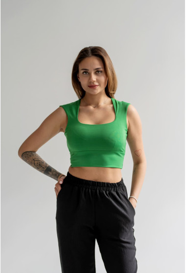 Зеленый Топ масло. Maritel. Изображенние 4