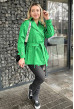 Зеленый тренч короткий — 565172. Maritel. Изображенние 1 Зеленый тренч короткий — 565172. Maritel. Изображенние 1
