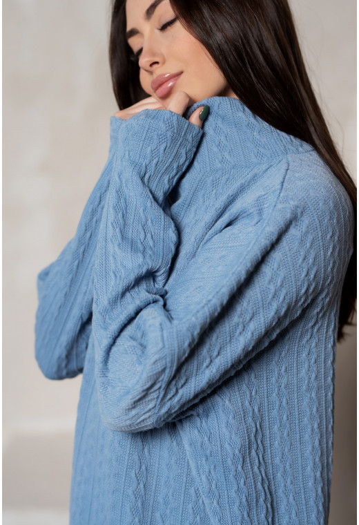 Голубая туника ажур —  308429. Maritel. Изображенние 1 Голубая туника ажур —  308429. Maritel. Изображенние 1