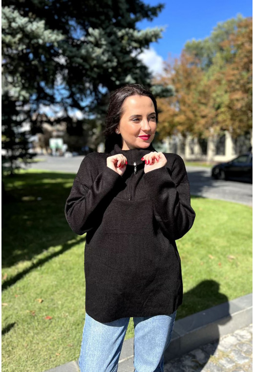 Черная туника на молнии —  687417. Maritel. Изображенние 1 Черная туника на молнии —  687417. Maritel. Изображенние 1