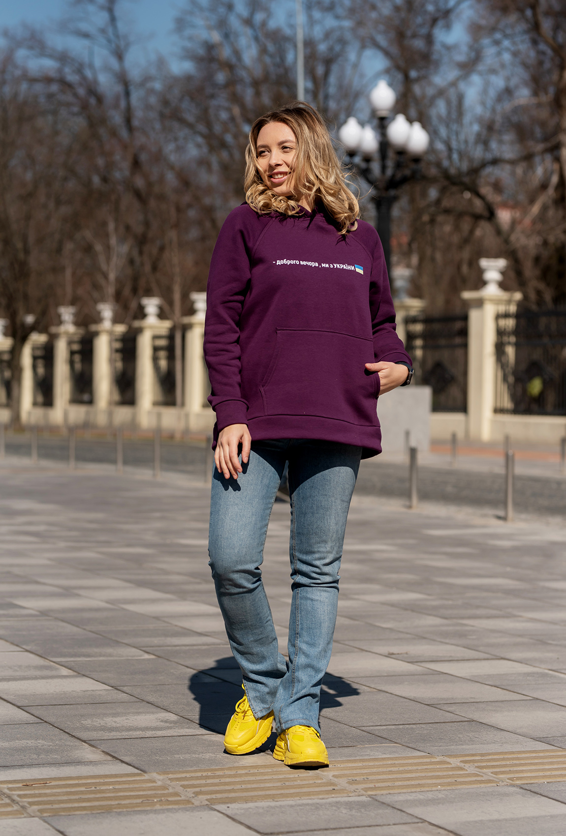 Фіолетовий худі —  429307. Maritel