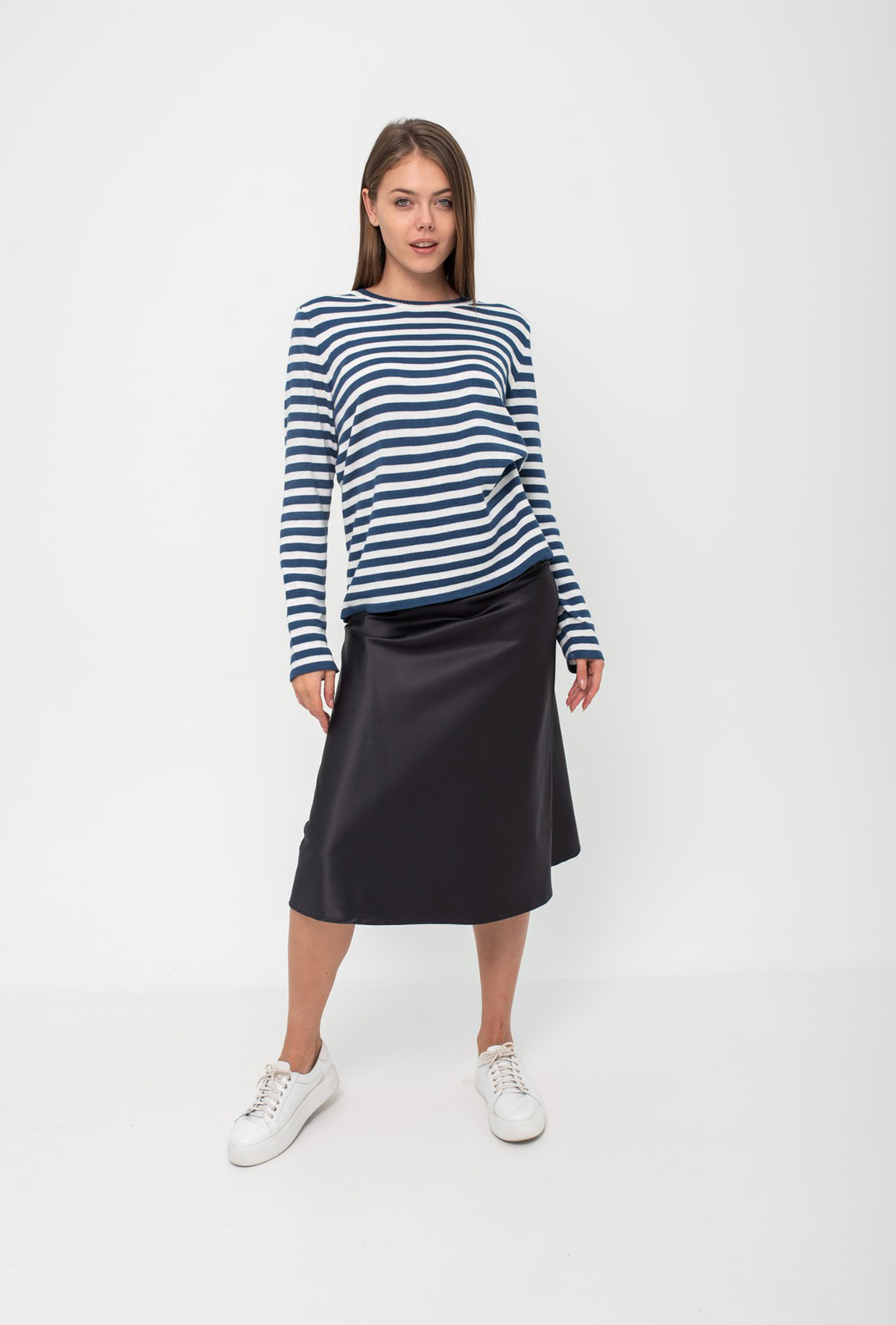 Черная шелковая юбка — 449681. Maritel Черная шелковая юбка — 449681. Maritel