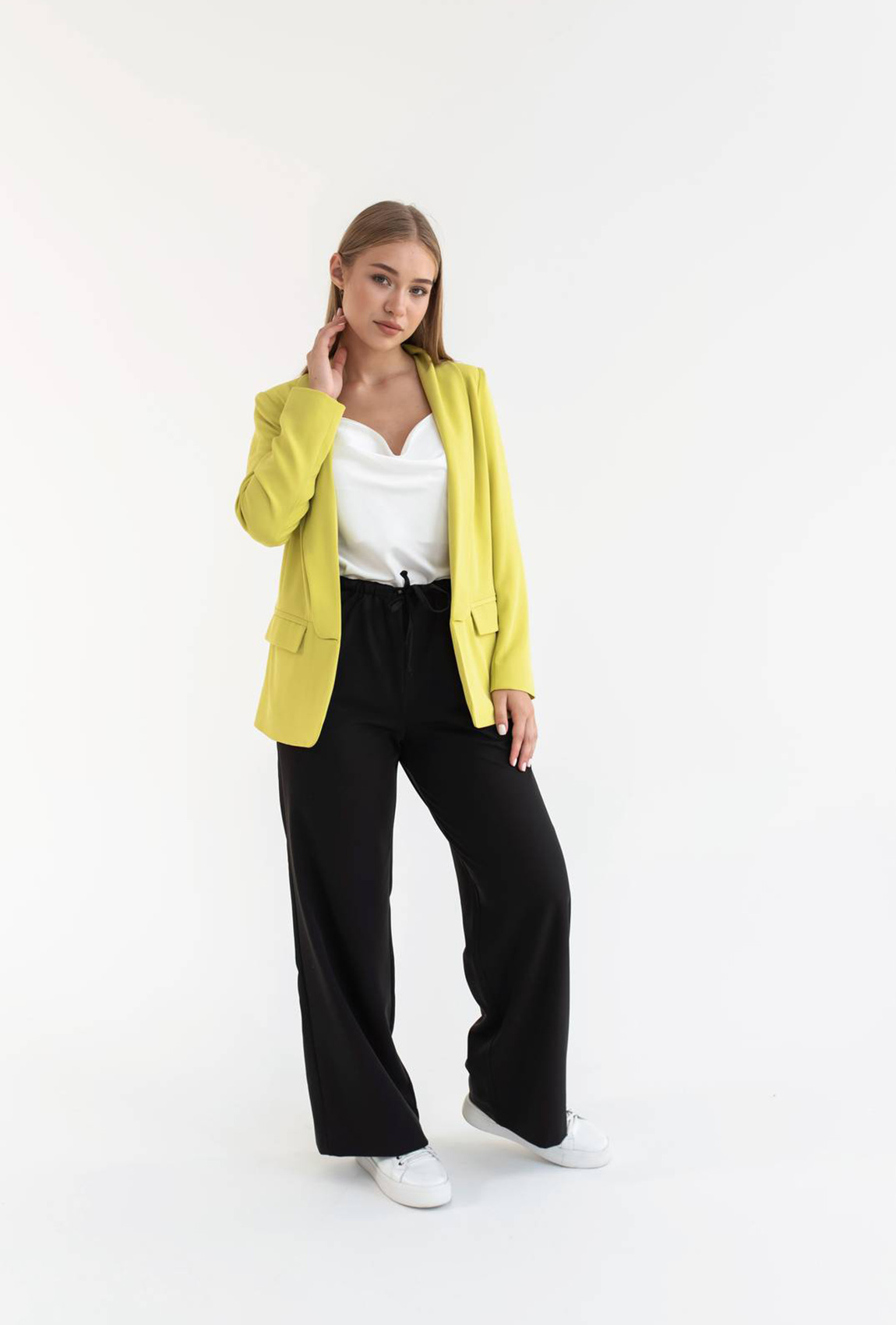 Класичний жакет лайм —  128519. Maritel Класичний жакет лайм —  128519. Maritel