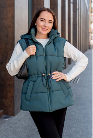 Изумрудная жилетка. Maritel. Изображенние 10