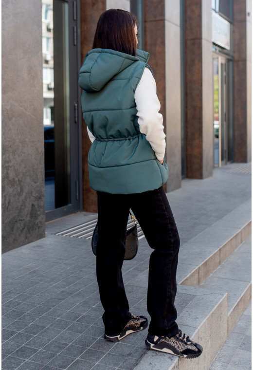 Изумрудная жилетка — 609651. Maritel. Изображенние 1 Изумрудная жилетка — 609651. Maritel. Изображенние 1