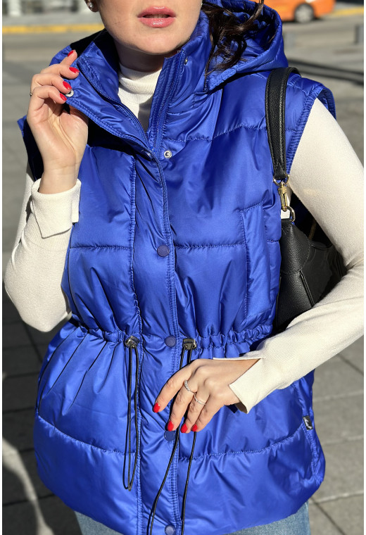 Жилетка полоска электрик —  409854. Maritel. Изображенние 1 Жилетка полоска электрик —  409854. Maritel. Изображенние 1