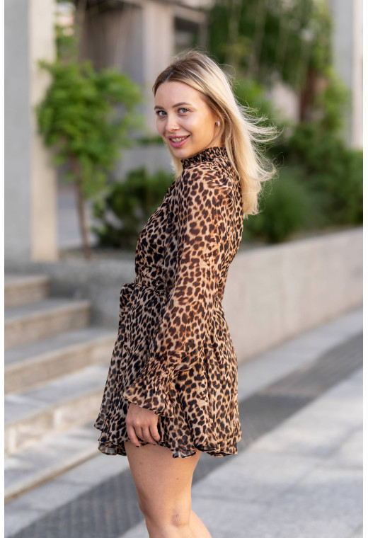 Платье леопард — 670274. Maritel. Изображенние 1 Платье леопард — 670274. Maritel. Изображенние 1