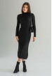 Черное вязаное платье — 951829. Maritel Черное вязаное платье — 951829. Maritel
