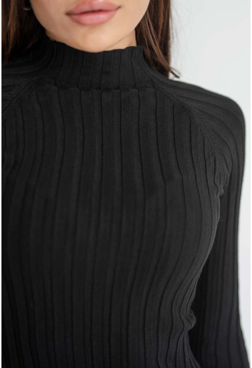 Черное вязаное платье — 951829. Maritel. Изображенние 3 Черное вязаное платье — 951829. Maritel. Изображенние 3