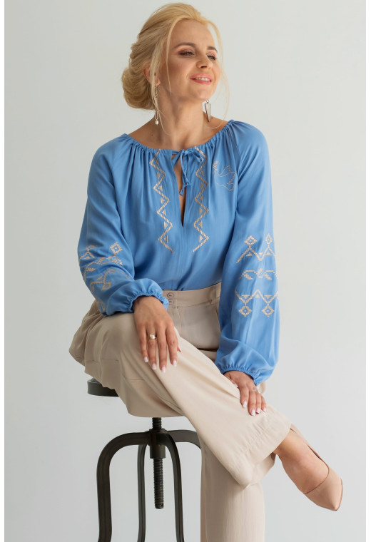 Блакитна вишиванка Україна — 433496. Maritel. Зображення 4 Блакитна вишиванка Україна — 433496. Maritel. Зображення 4