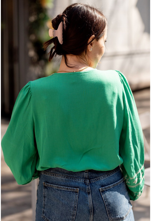 Зеленая вышиванка — 295588. Maritel. Изображенние 2 Зеленая вышиванка — 295588. Maritel. Изображенние 2