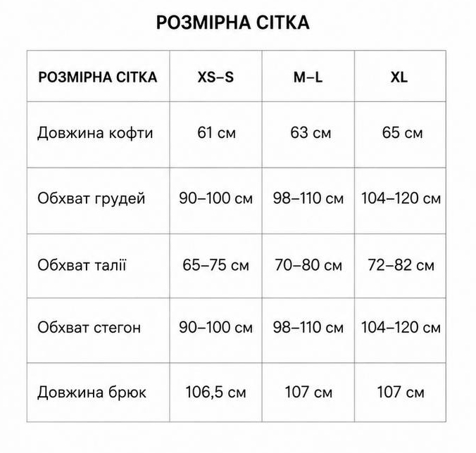 Підібрати розмір