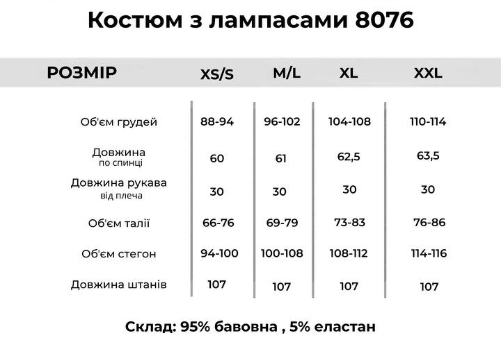 Підібрати розмір
