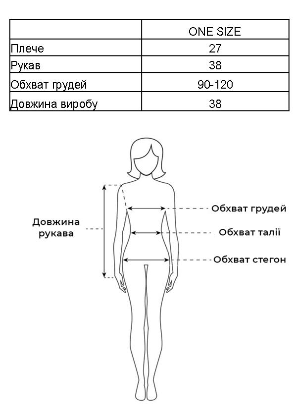 Таблиця розмірів Таблиця розмірів