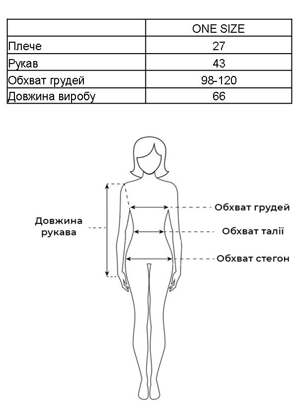 Таблиця розмірів Таблиця розмірів
